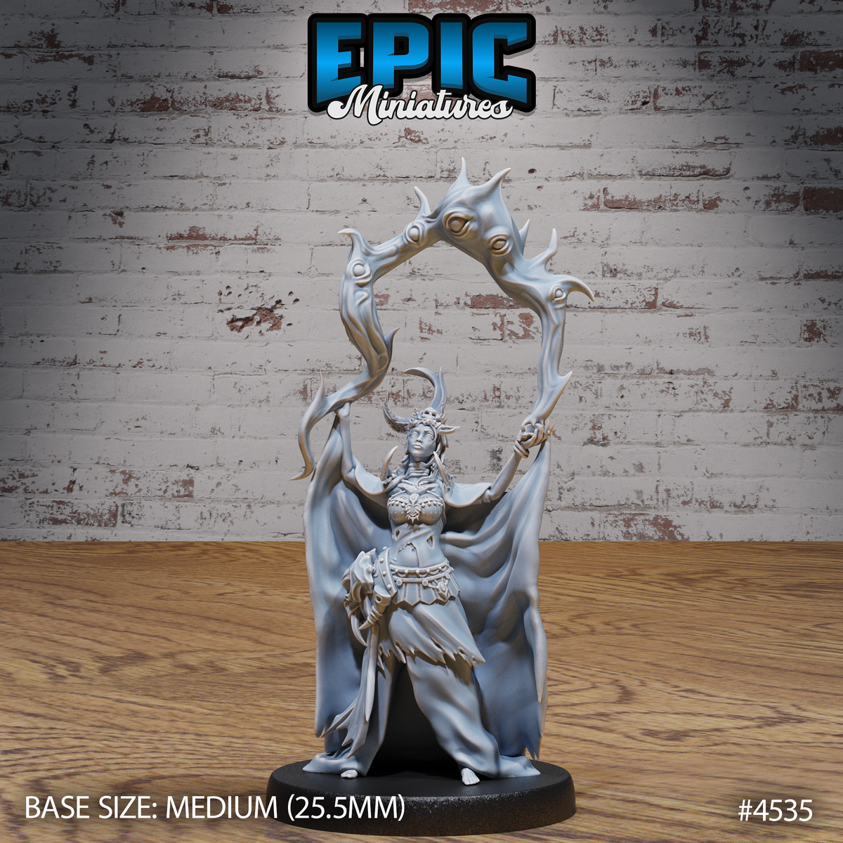 Dragon Blood Shamaness 3D-printed model