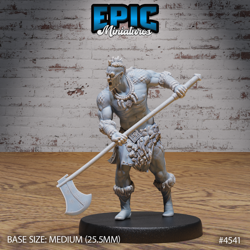 Dragon Blood Warrior 3D-printed model