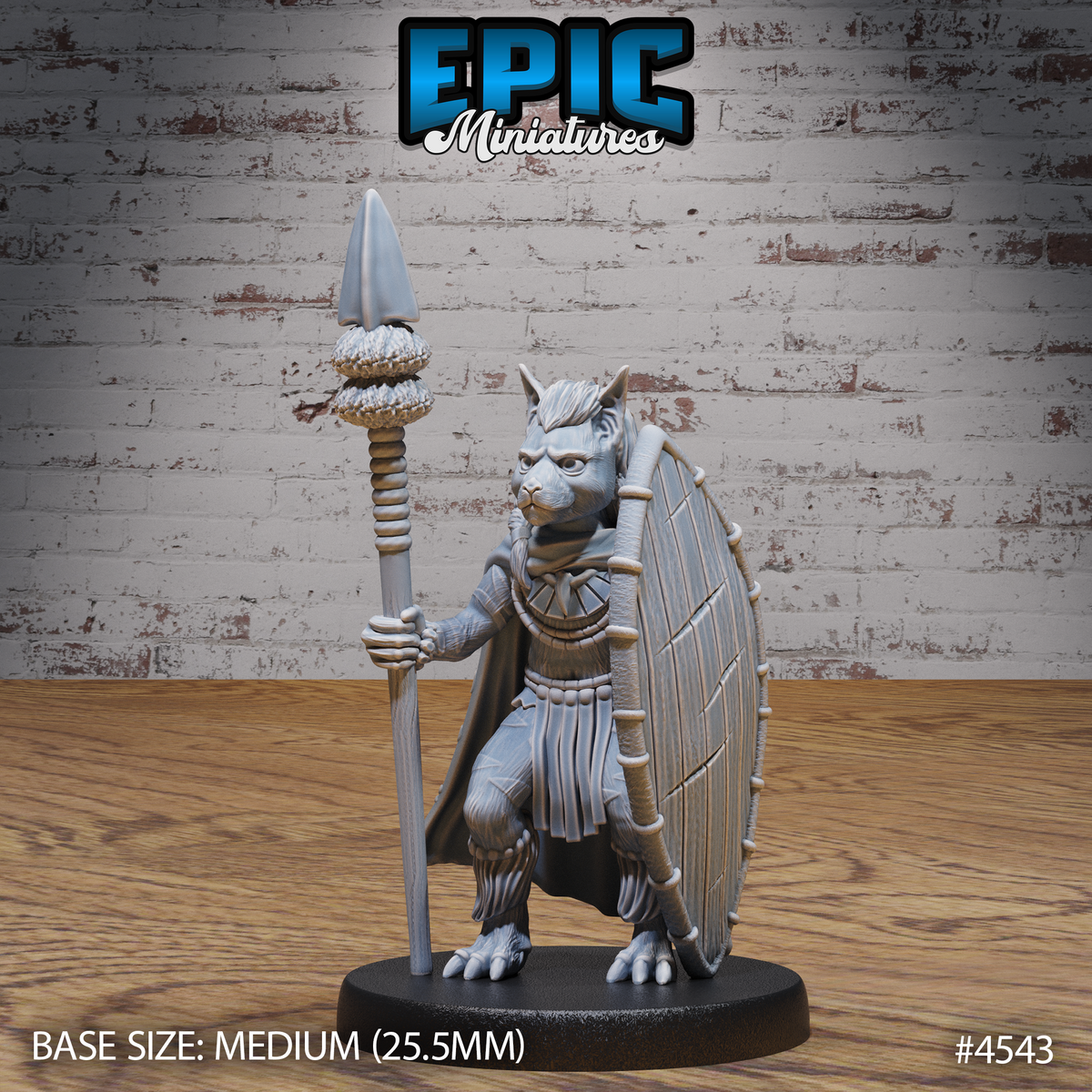 Beast Folk Tribe 3D-printed model