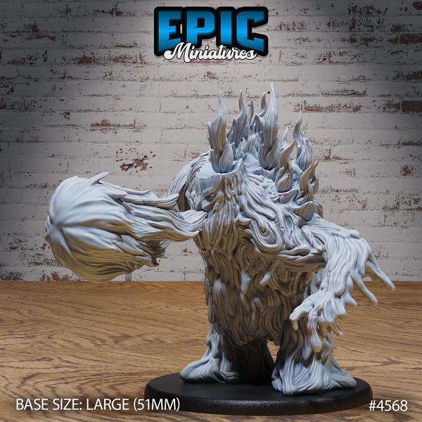 Candle Wax Golem 3D-printed model