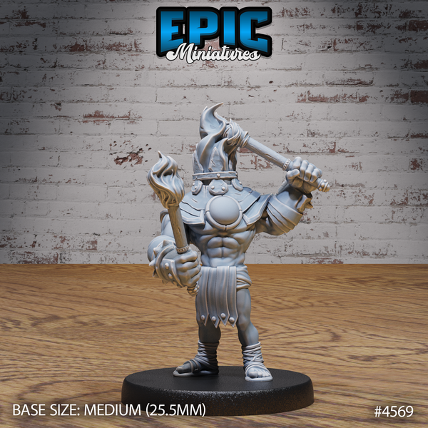 Torch Knight 3D-printed model