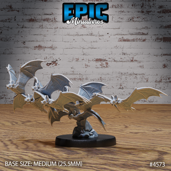 Bat Swarm 3D-printed model