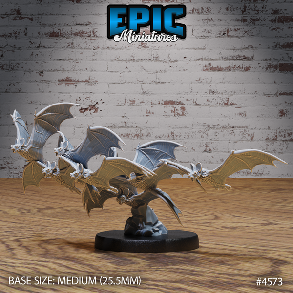 Bat Swarm 3D-printed model