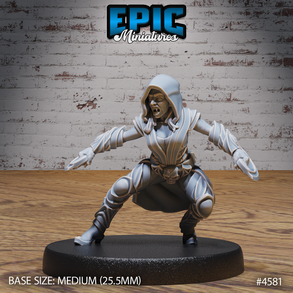 Vampire Army 3D-printed model