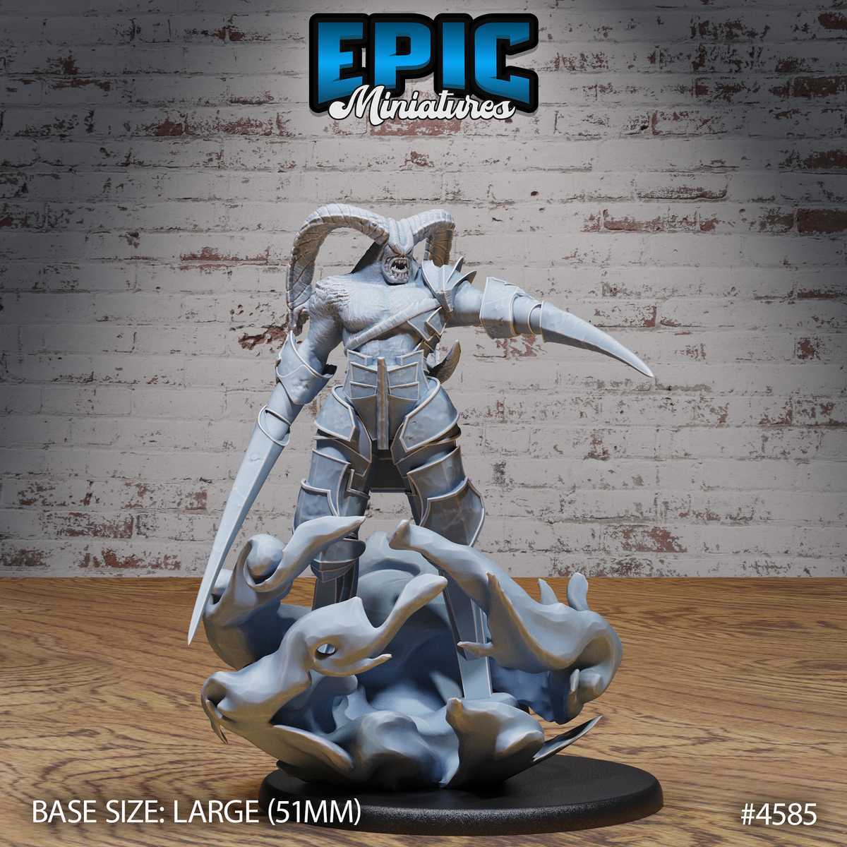 Armored Nightwalker 3D-printed model