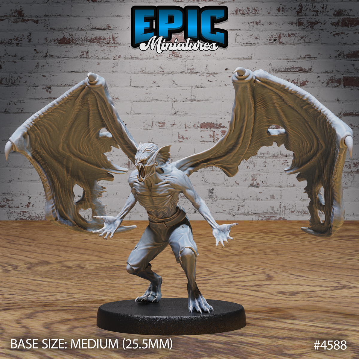 Great Vampire 3D-printed model