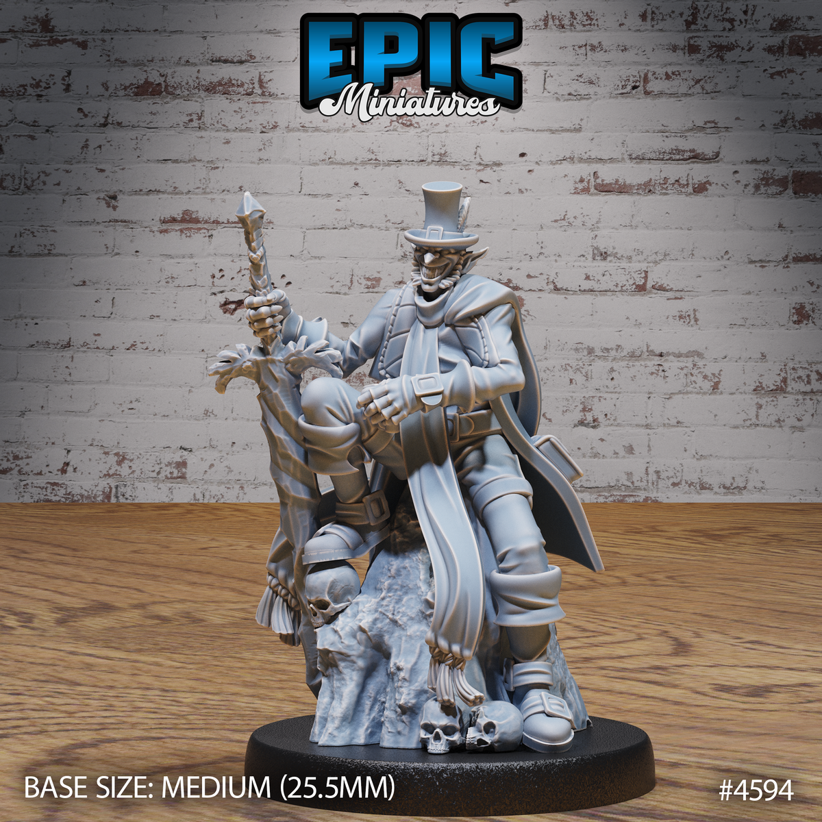 Troll Vampire Lord 3D-printed model