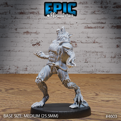 Werewolf Classic 3D-printed model