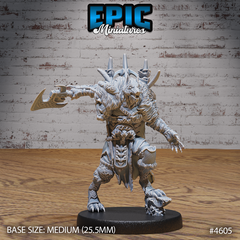 Werewolf Beast King 3D-printed model