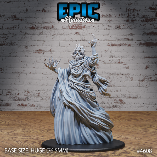 White God Avatar 3D-printed model