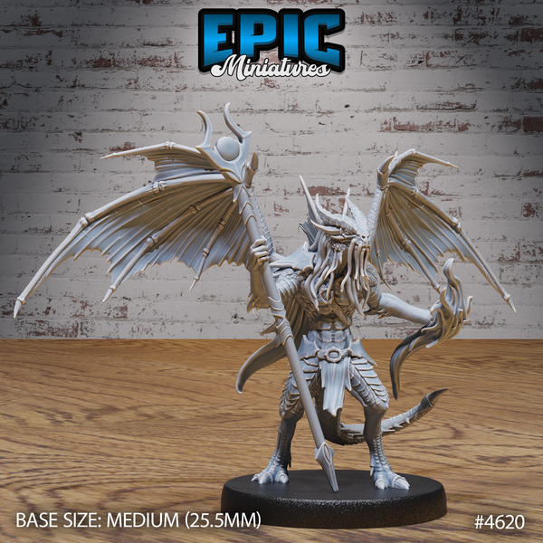 Draconic Demon Gold 3D-printed model
