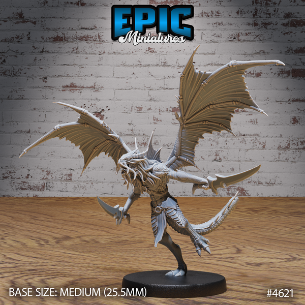 Draconic Demon Gold 3D-printed model