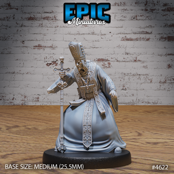 Fallen Bishop 3D-printed model