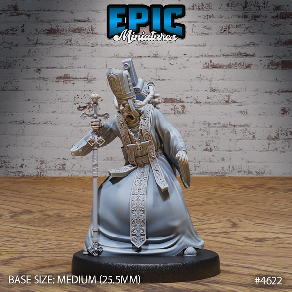 Fallen Bishop 3D-printed model