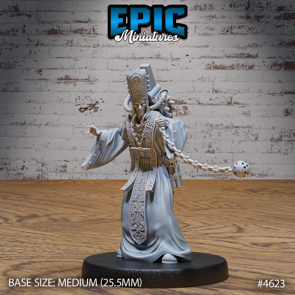 Fallen Bishop 3D-printed model