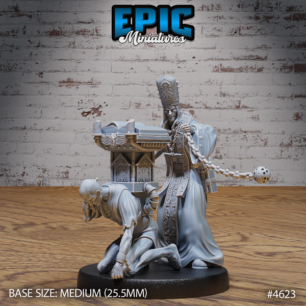 Fallen Bishop 3D-printed model