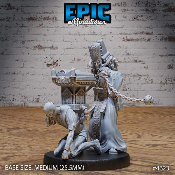 Fallen Bishop 3D-printed model