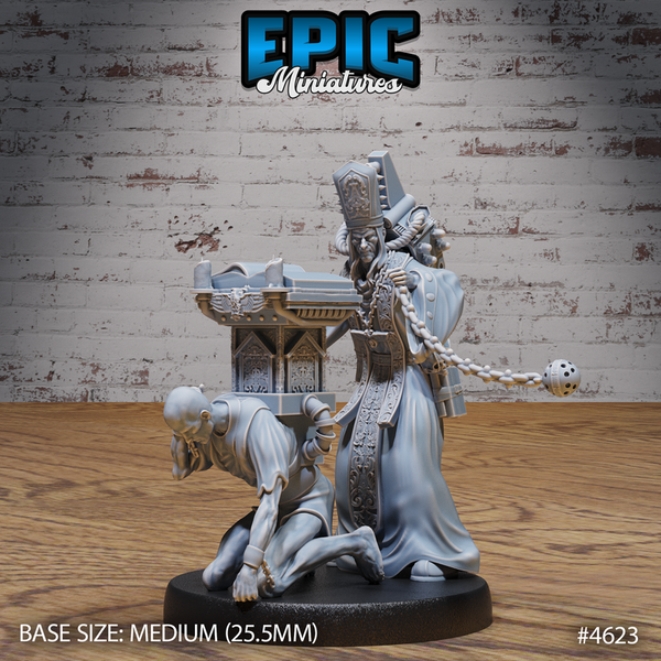 Fallen Bishop 3D-printed model