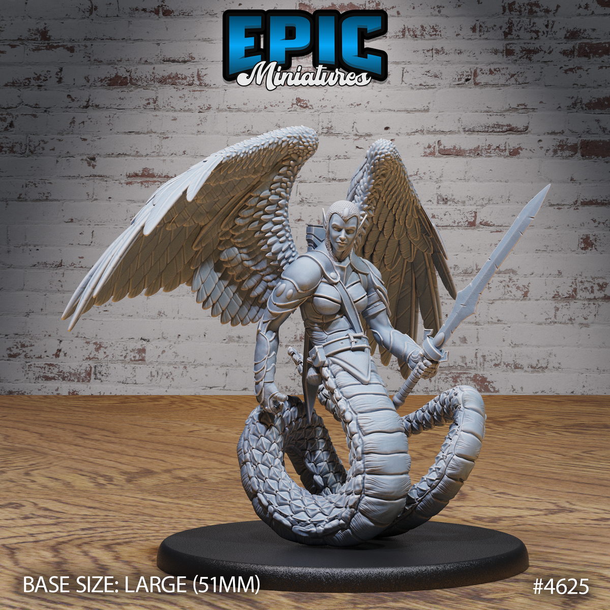 Holy Serpent 3D-printed model