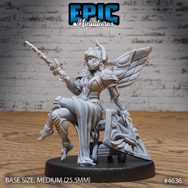 Astral Deva 3D-printed model