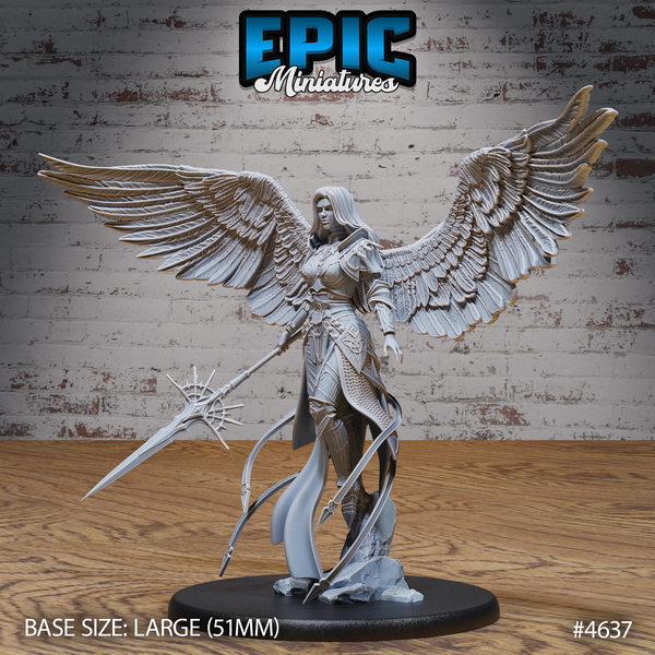 Planetar Female Angel 3D-printed model