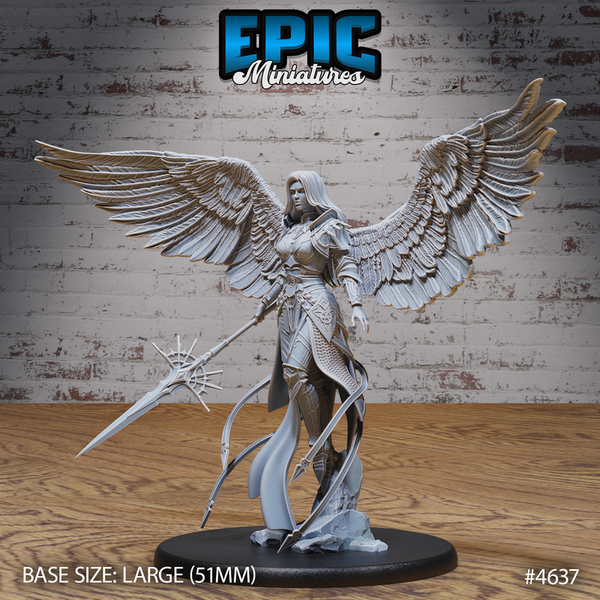 Planetar Female Angel 3D-printed model