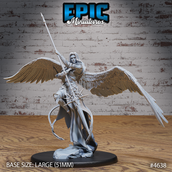Planetar Female Angel 3D-printed model