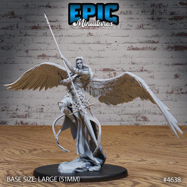 Planetar Female Angel 3D-printed model