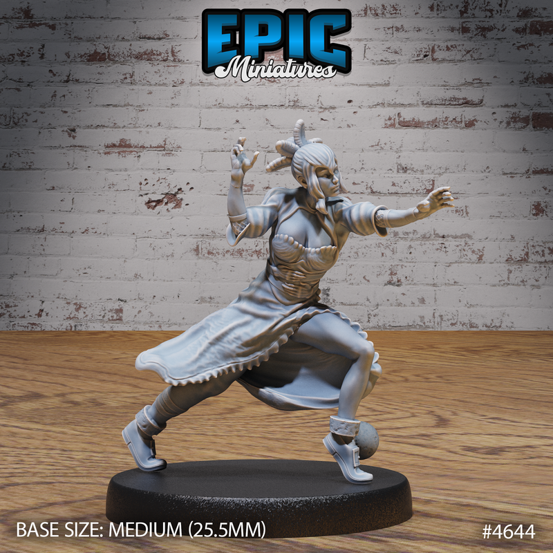 Captured Witch 3D-printed model