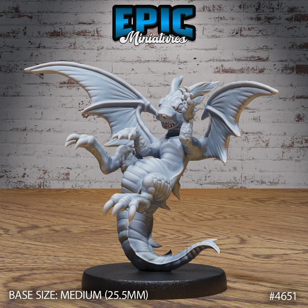 Light Dragon Wyrmling 3D-printed model