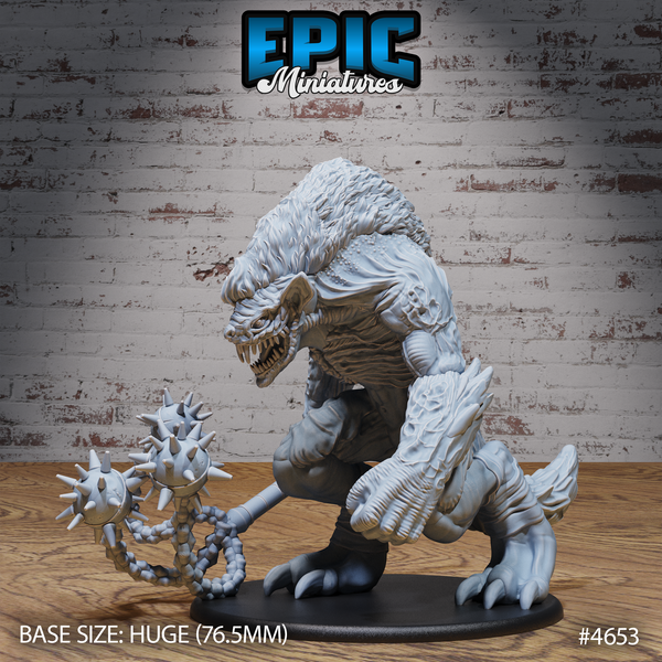 Demon Lord Yeenoghu 3D-printed model