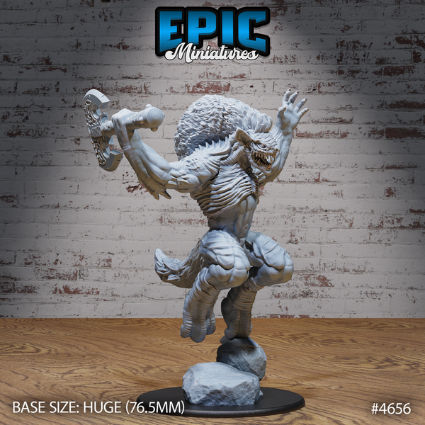 Demon Lord Yeenoghu 3D-printed model