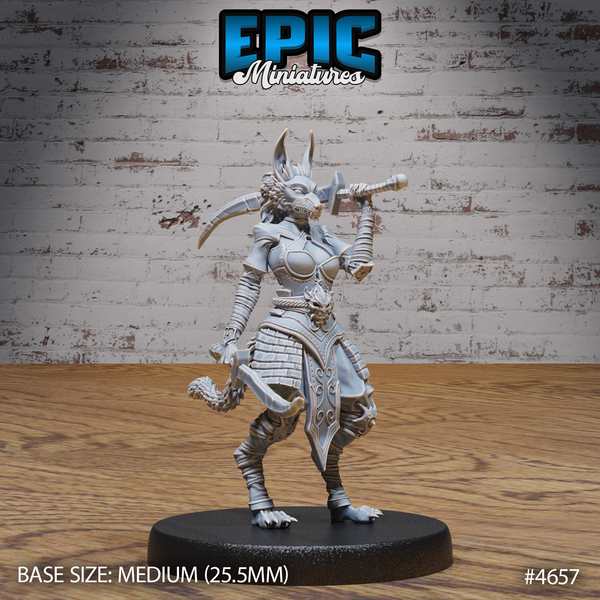 Jackalwere Female 3D-printed model