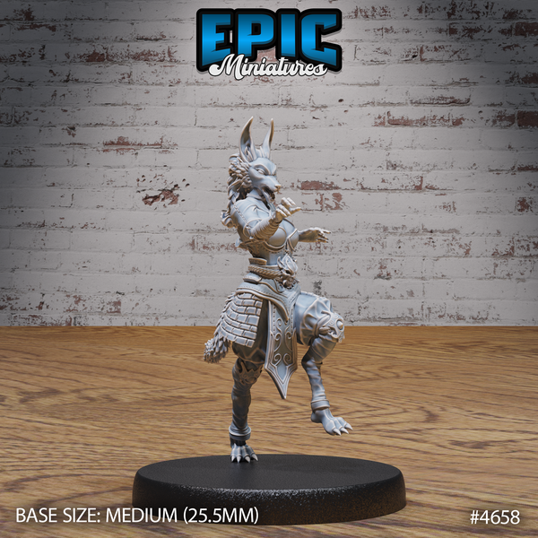 Jackalwere Female 3D-printed model