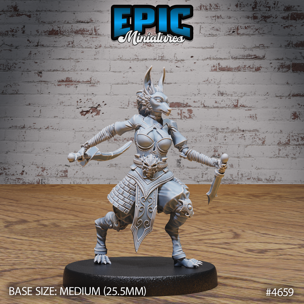 Jackalwere Female 3D-printed model