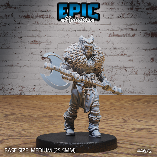 Beast Master 3D-printed model