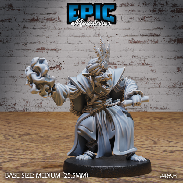 Gnoll Tribe 3D-printed model