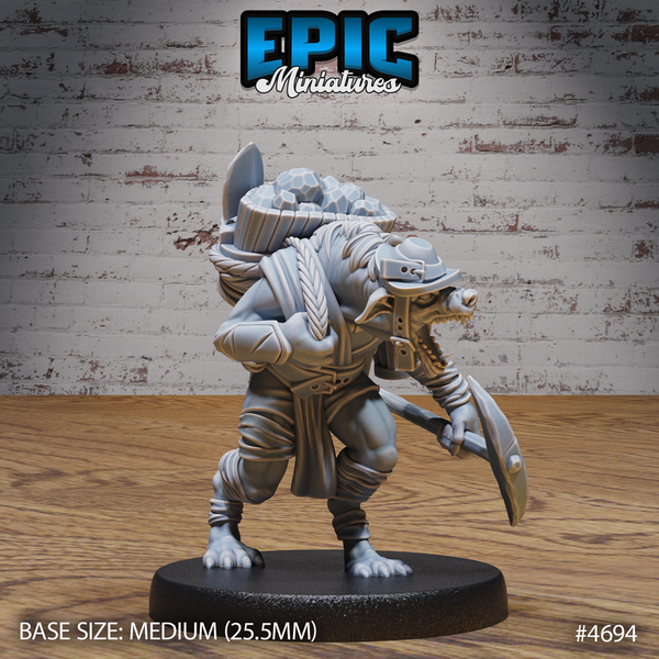 Gnoll Tribe 3D-printed model