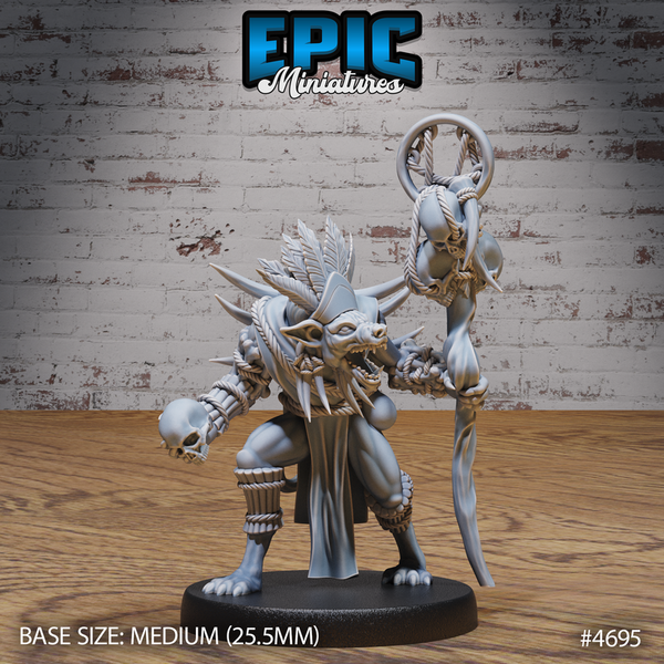 Gnoll Tribe 3D-printed model