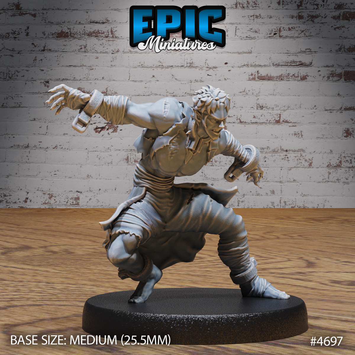 Savage Escapee 3D-printed model