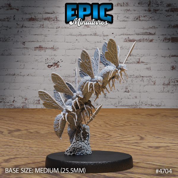 Wasp Swarm 3D-printed model