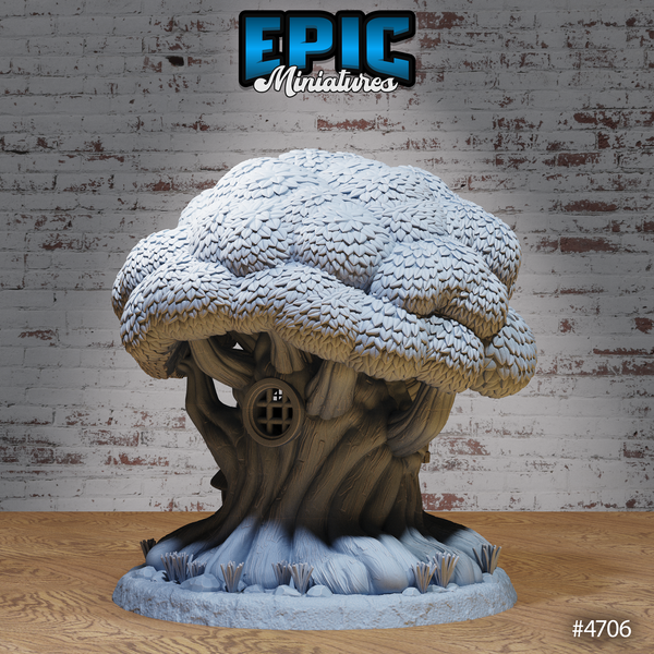 Forest Tree House 3D-printed model