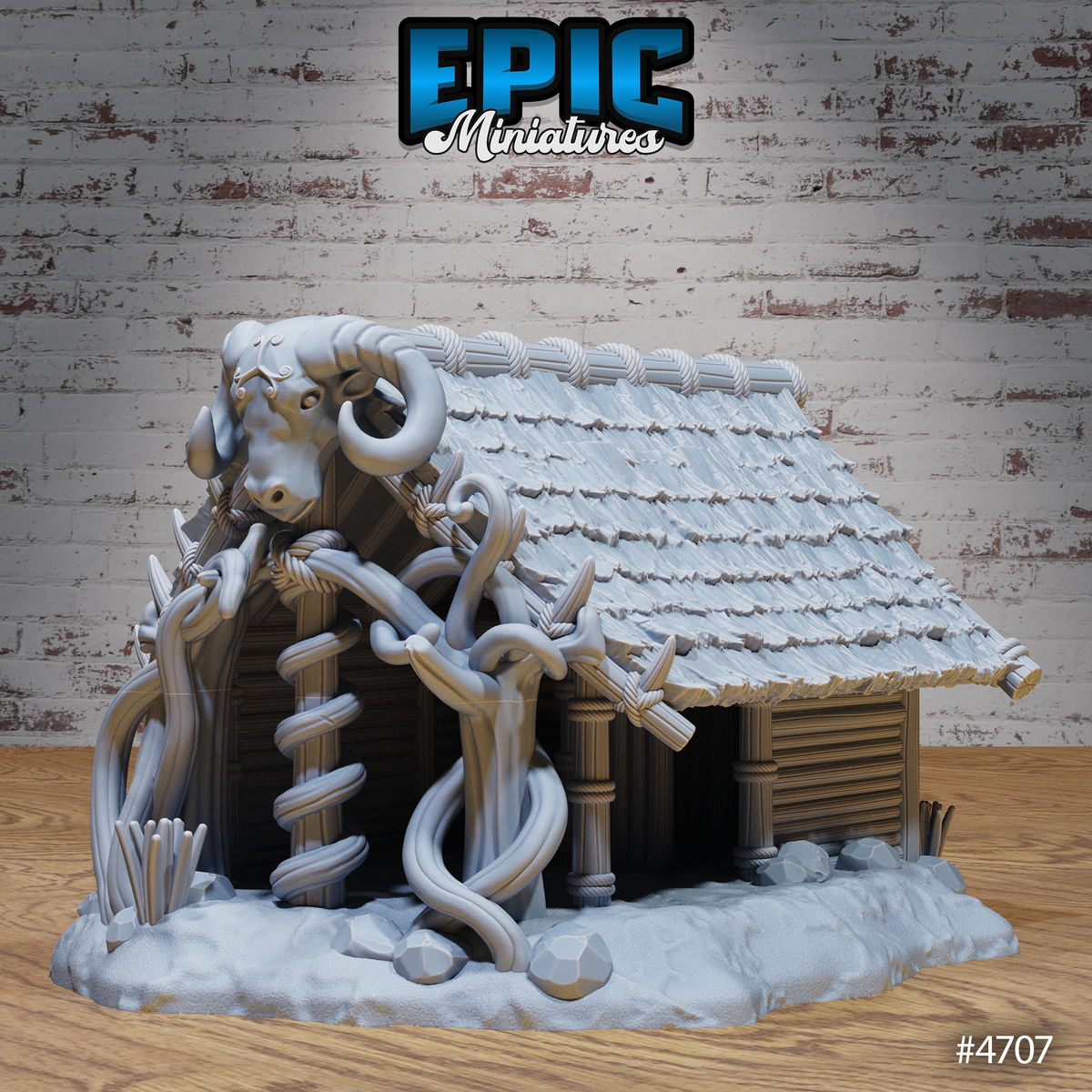 Magical Forest Buildings 3D-printed model