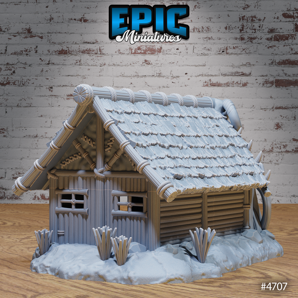Magical Forest Buildings 3D-printed model