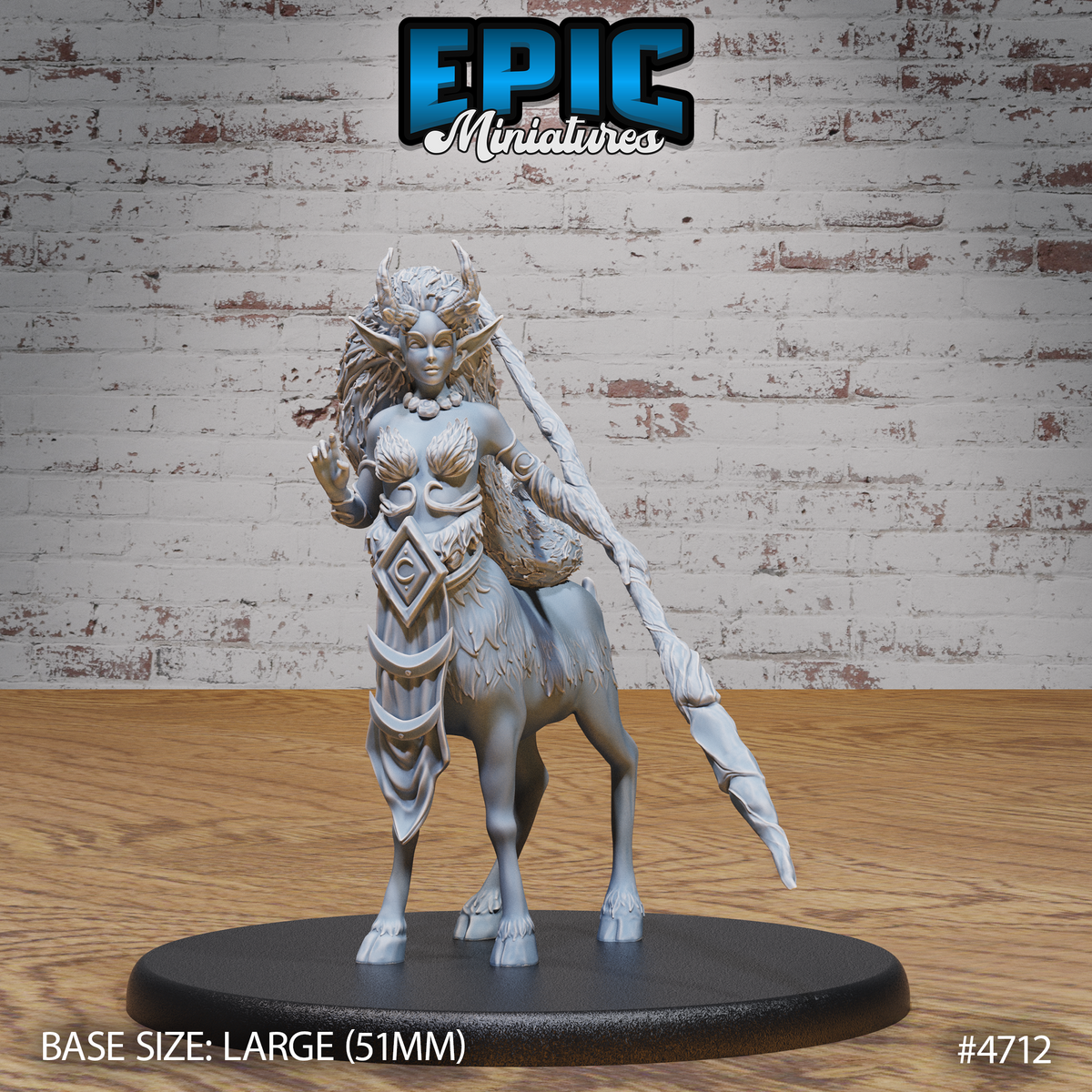 Faun Druid 3D-printed model