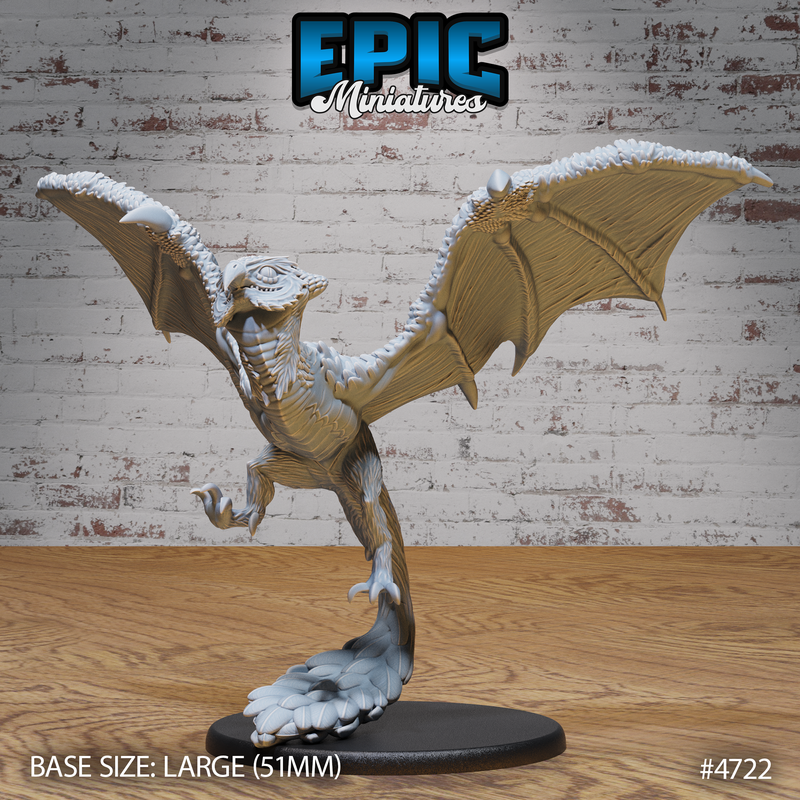 Owl Wyvern 3D-printed model