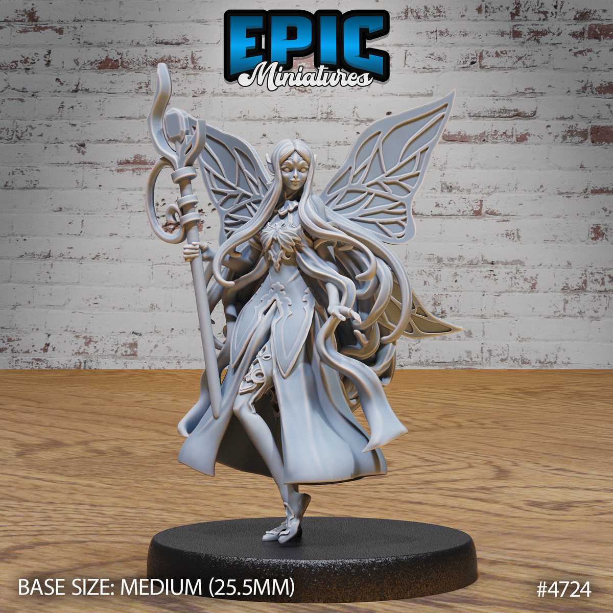 Fey Adventurer Female 3D-printed model