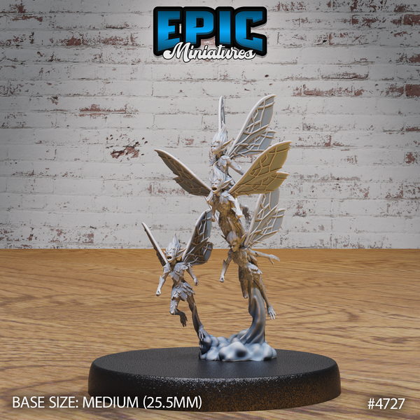 Pixie Swarm 3D-printed model