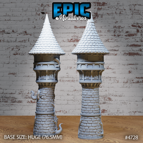 Mimic Tower 3D-printed model