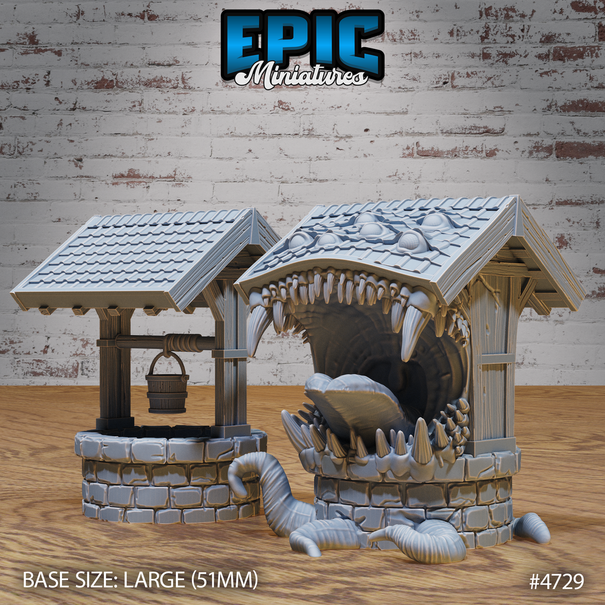 Mimic Well 3D-printed model